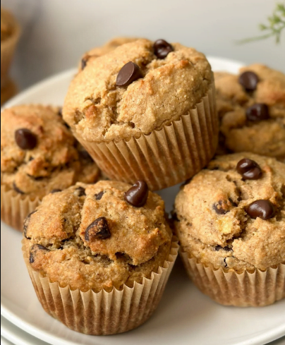 eggless banana muffins easy baking one-bowl recipe fluffy muffins healthy snack delicious dessert quick breakfast